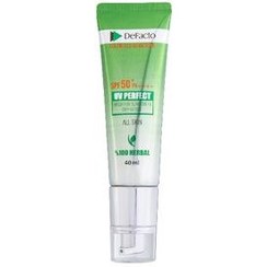 ضدآفتاب بي رنگ انواع پوست 40mil ديفكتو 