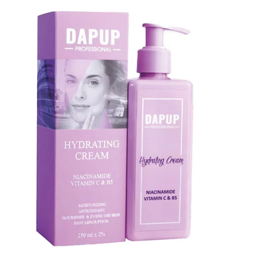 كرم مرطوب كننده و آبرسان 250 ميل حاوي نياسين و ويتامين C و B5 دپاپ