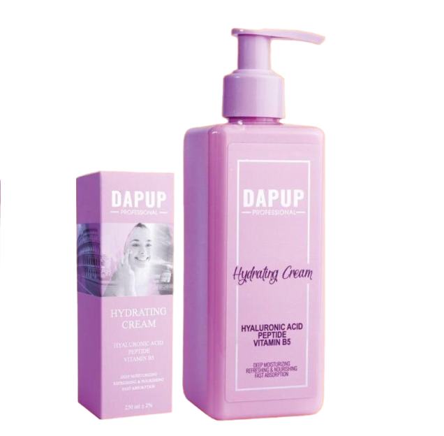 كرم مرطوب كننده و آبرسان 250 ميل حاوي هيالورونيك اسيد و ويتامين B5 دپاپ