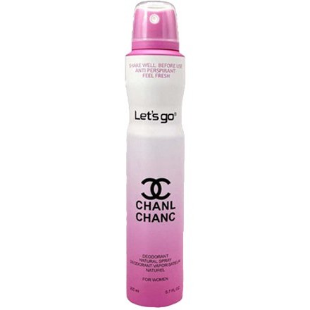 اسپري CHANEL CHANCE 200 ML لتسگو 
