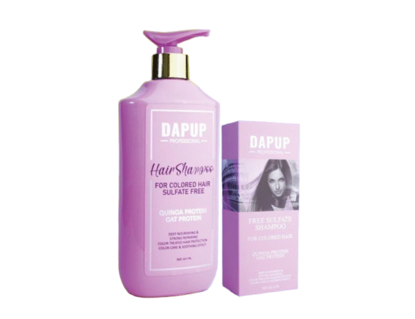 شامپو فري سولفات موهاي رنگ شده 500 ميل حاوي كينوا و جو دوسر دپاپ