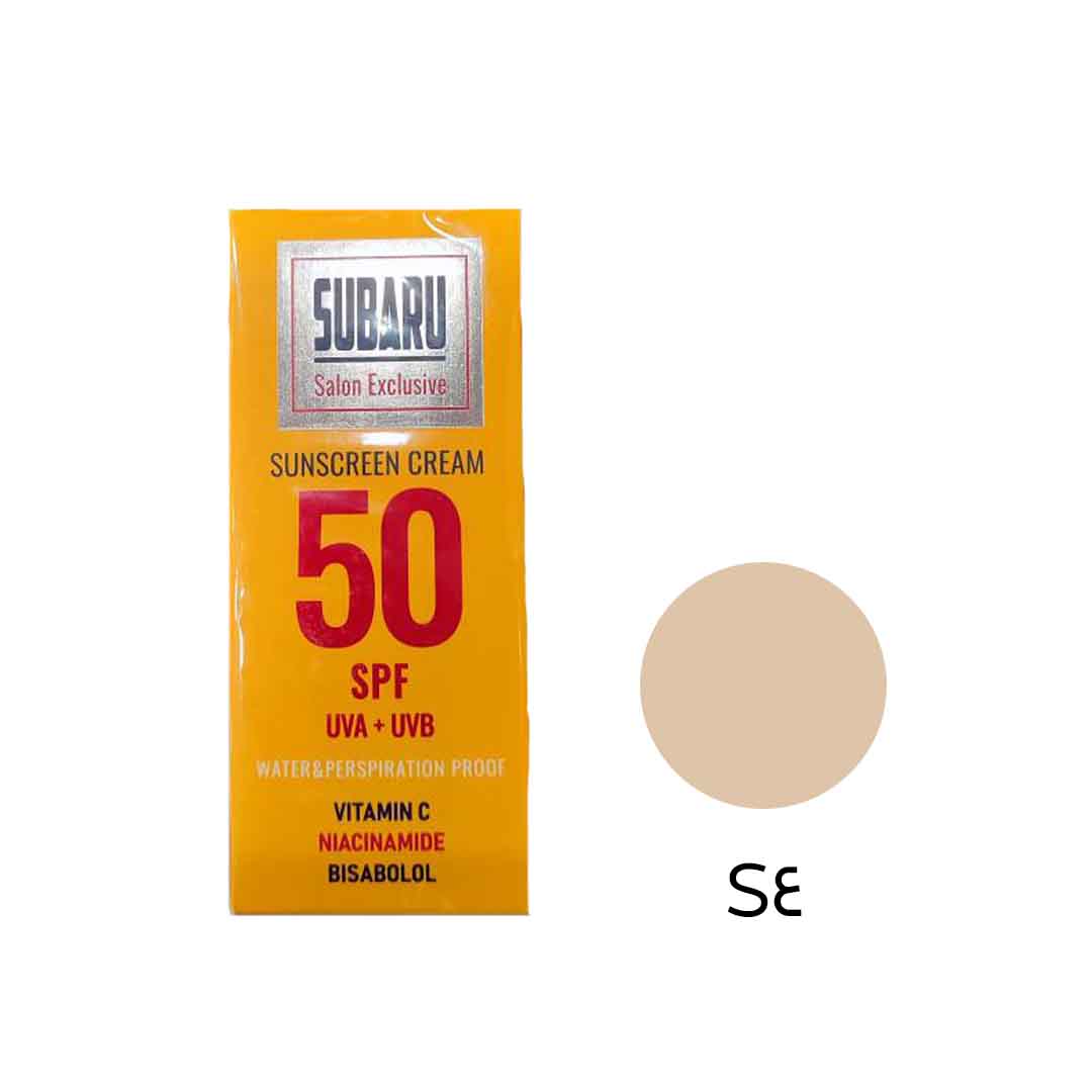 كرم ضدآفتاب رنگي 50 ميل S4 سوبارو