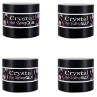 چسب مو 200 ميل كريستال بسته 4 عددي