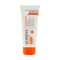 لوسيون ضد آفتاب spf 50 مناسب پوست چرب_بي رنگ 75 ميل رومينا