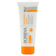 لوسيون ضد آفتاب spf 25 مناسب پوست چرب_بي رنگ 75 ميل رومينا